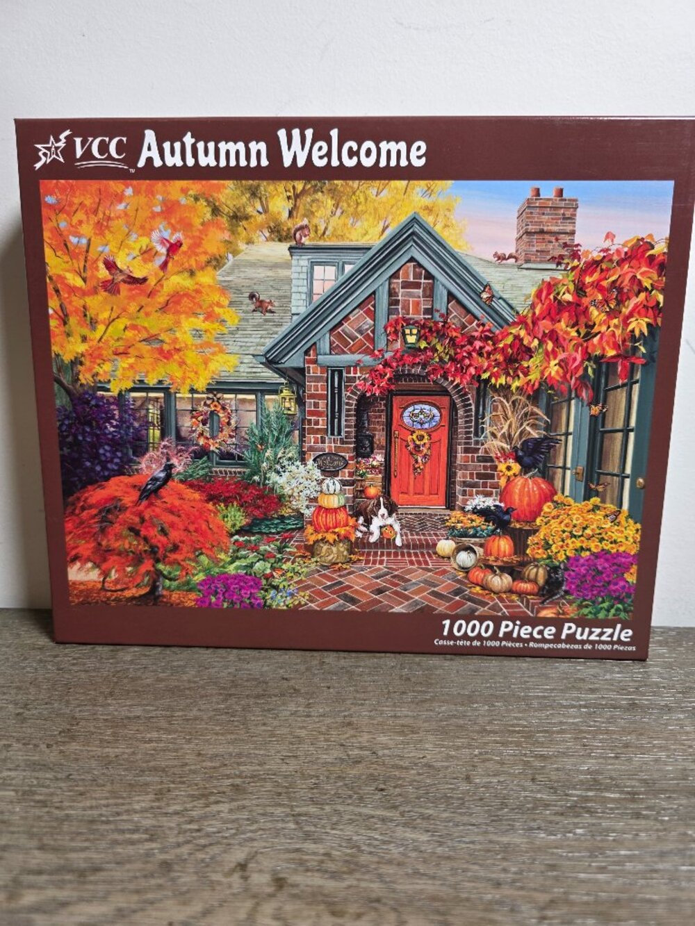 Autumn Welcome - 1000 Piece Jigsaw Puzzle by Vermont Christmas Company